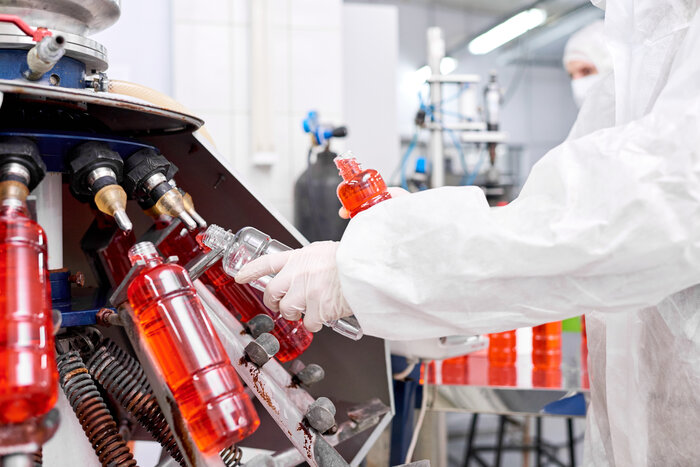 Getränke-Produktionslinie