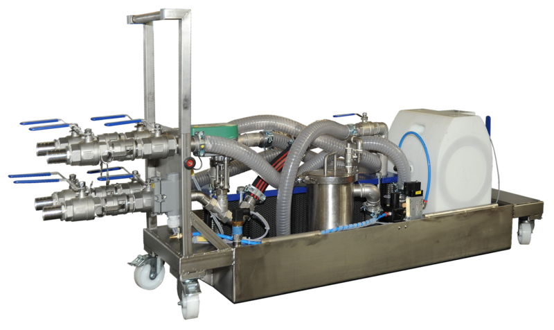 IFA Technology Mobile Behälter für Rohmaterial und Produkthandling