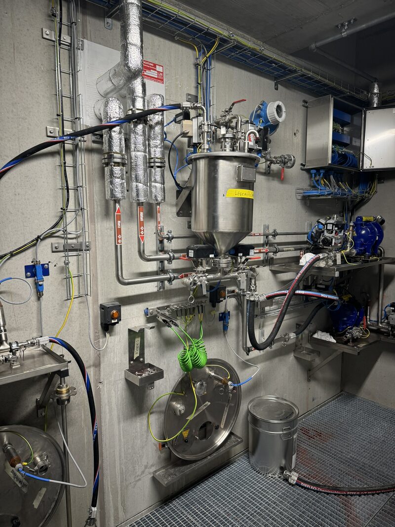 IFA Technology Produktionsanlage mit Explosionsschutz